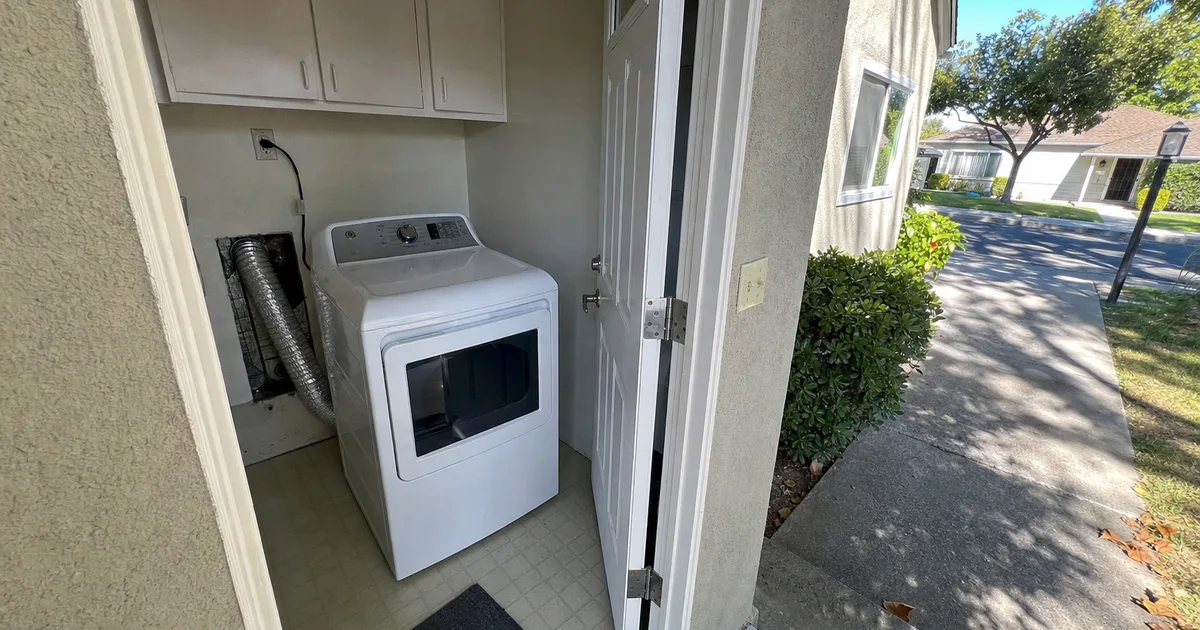 A Home Laundry Room Dryer And Vent — Campbell, CA